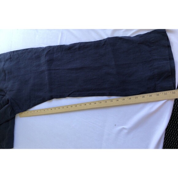 Lilly Pulitzer Breeta Linen Trousers True Navy Size 16 Style #013056 NWT - Picture 7 of 8
